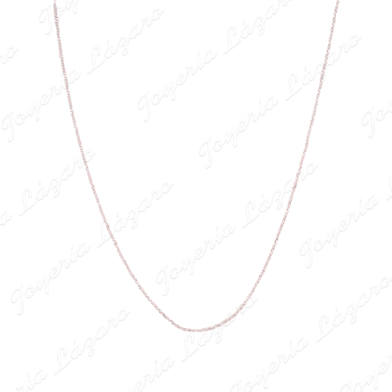 CADENA 50 CM. PLATA SINGAPUR SUPER LIGERA                                                           