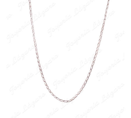 CADENA 50 CM. PLATA BARBADA                                                                         