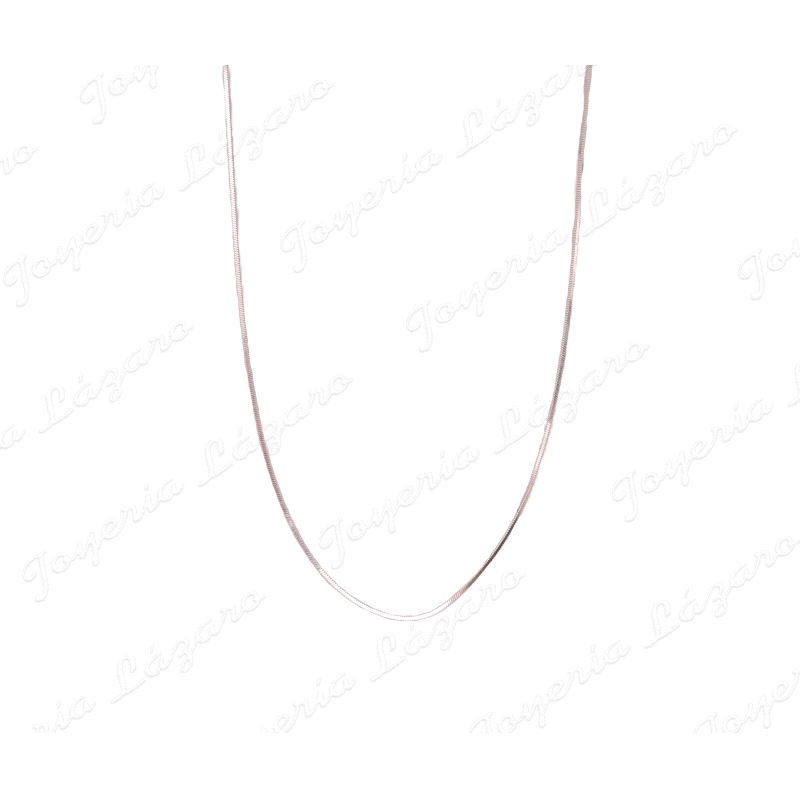CADENA 40 CM. PLATA  COLA RATON                                                                     