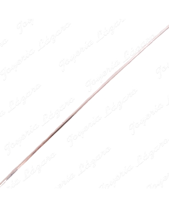 CADENA 40 CM. PLATA  COLA RATON