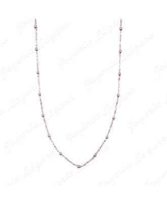 CADENA 40 CM. PLATA BOLITAS                                                                         
