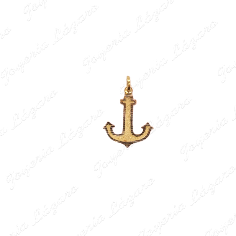 COLGANTE ORO 18 KTS ANCLA 27X21mm                                                                   